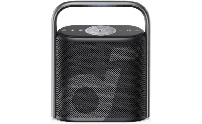 Anker Soundcore Powerful Motion X500 Bluetooth Speaker, Wireless Speaker, Immersive Space Audio, Wireless High-Resolution Sound, 3 Times More Details, 3 Drivers, Black